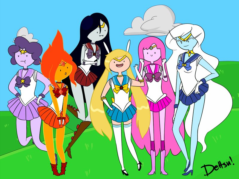 Illustration for article titled Check out this amazing gallery of Adventure Time mash-ups
